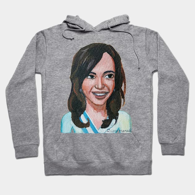 Cristina Kirchner Hoodie by diegomanuel